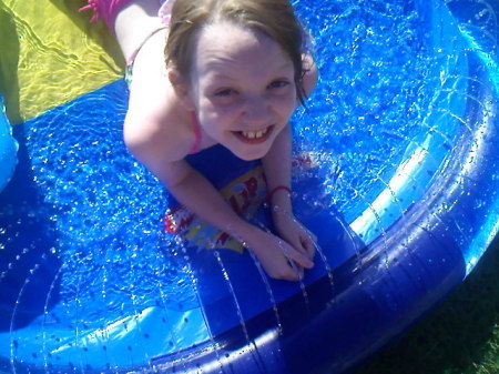 Lauren enjoying summer '09
