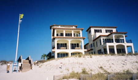 beach side view