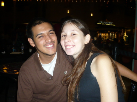 My son Atoni and his fiancee Jennifer