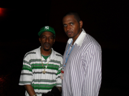 Me with Rakim