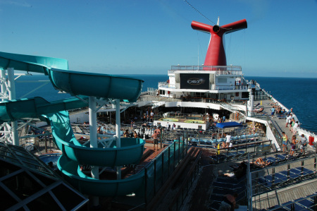 Ledo deck Carnival Freedom (aft)