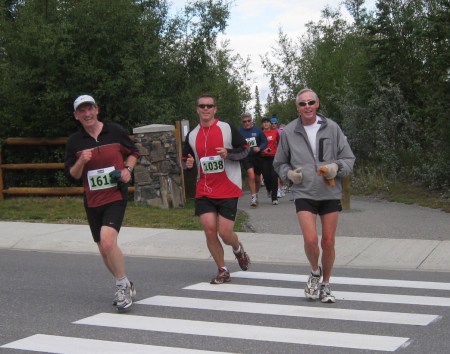 Canmore Half Marathon, September 2008