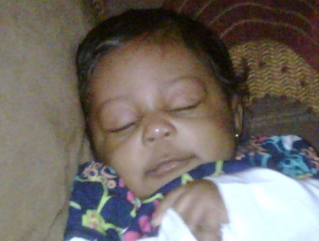 My sleepin angel