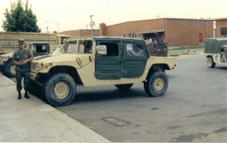 At Fort Riley, KS in 1989(?)
