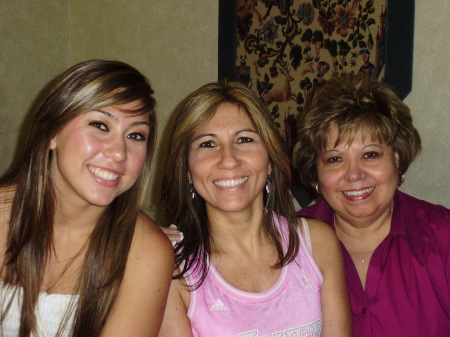 Mom, sister and chelsea