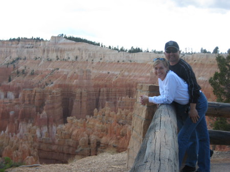 Tori and me at Bryce Canyon, Utah