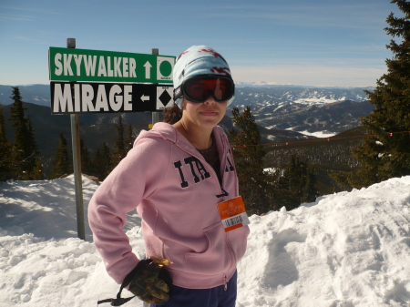 Theresa Skiing 2009