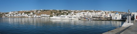 Mykonos Harbour Greece