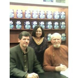Authors Clive Cussler and son Dirk Cussler