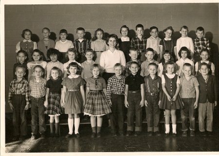 2nd Grade  Mrs Clark  1958-1959