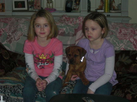 McKenna, Abbie with Chloe 2009