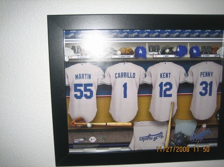 DODGER JERESY WITH MY NAME ON IT