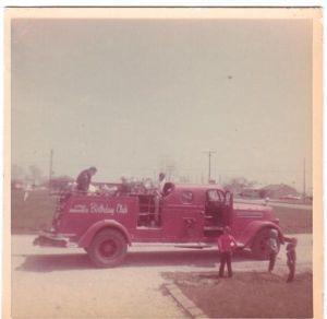Little Richard's birthday fire truck