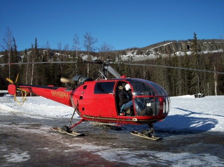 AS315 in Sutton, Alaska