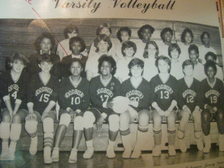 Woodbury Varsity Volleyball team