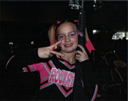 Erin, cheer competition