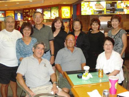 Classmates at Ala Moana August 2009