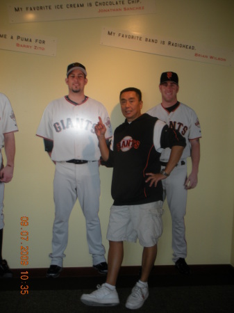 pix's with the 2009 sf giants