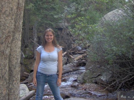 Niece at Estes Park