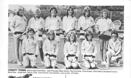 Varsity Tennis - 1977