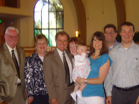 Granddaughter Carly's Baptism