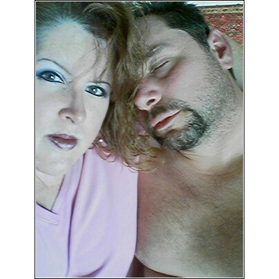 me and sleepy hubby