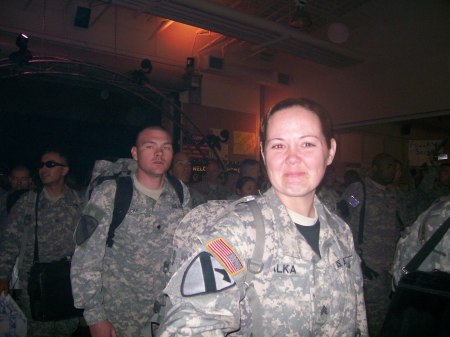 Back home from Iraq