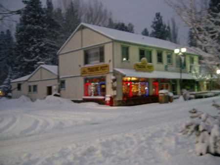 The Village In Snow