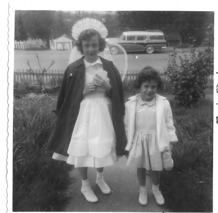 1958, lynnie and michele