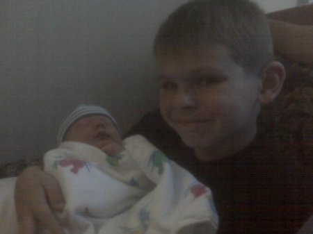 My little man with Makyla