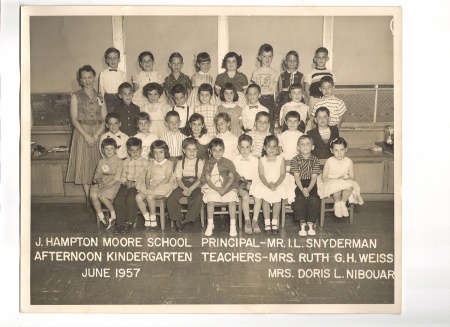 John Hampton Moore Elementary class