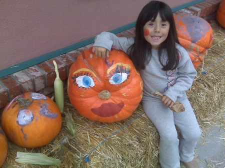 Marissa at the HMB Pumpkin Festival