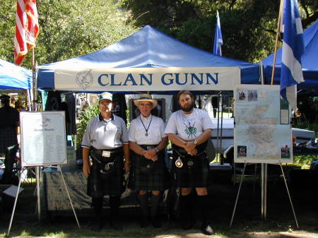 Al, Will and I at the Oakland Highland Games