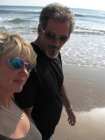 Jim and I at Virginia Beach in May