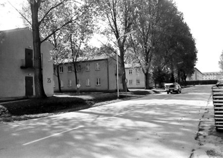 Barracks at McKee Barracks Crailshielm. 1976.