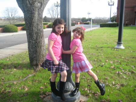 Emily & Krissy at the park