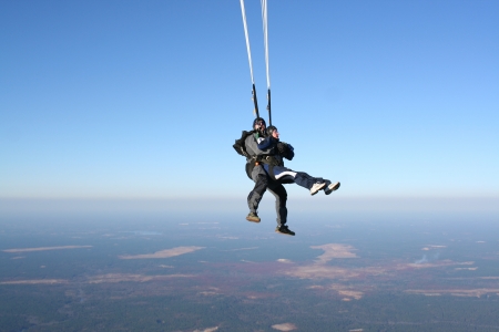 tandem sky diving