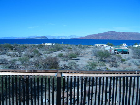 The view fron my shack in baja