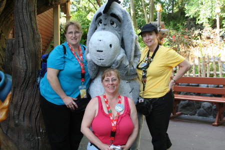 Hanging with Eeyore