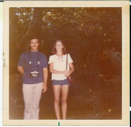 1973 with my Sister at Spanish River Park