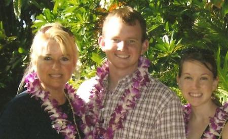 Me, My Son & Daughter-in-Law in Hawaii--2009