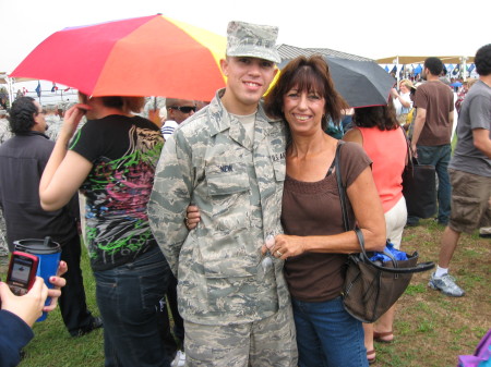 Alex and mom Sept. 11, 2009