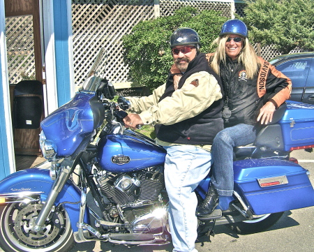 Riding our Harley - UltraClassic