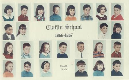 Claflin School Grade 4, Miss Westman, 1966-67