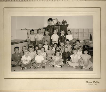 Kindergarten class Paisley Road School 1963-64