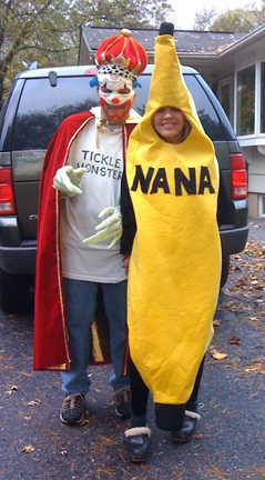 THe Tickle Monster and Nana Banana!
