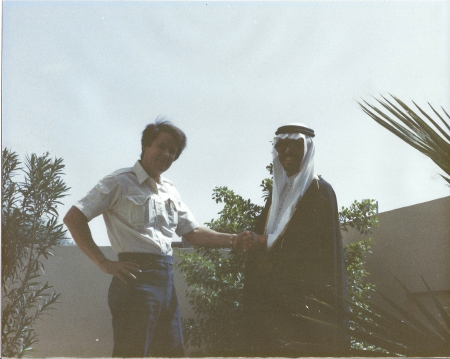 with a partner in Riyadh