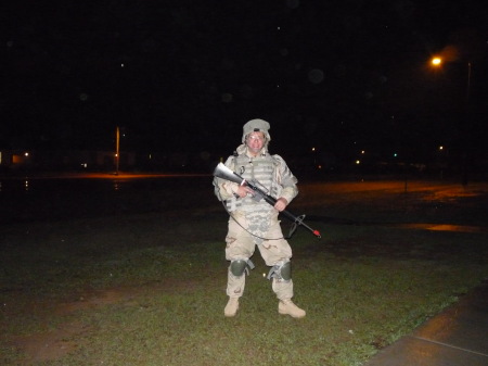 Stacy at Fort Jackson