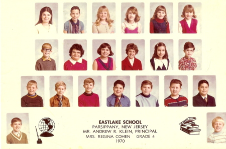 4th Grade Class - East Lake 1971 Mrs. Cohen