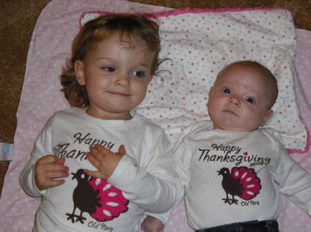 My niece's Madelyn and Sohie